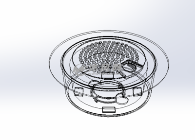 (钣金)高音喇叭设计模型 - solidworks数码产品类模型下载 - 沐风图纸