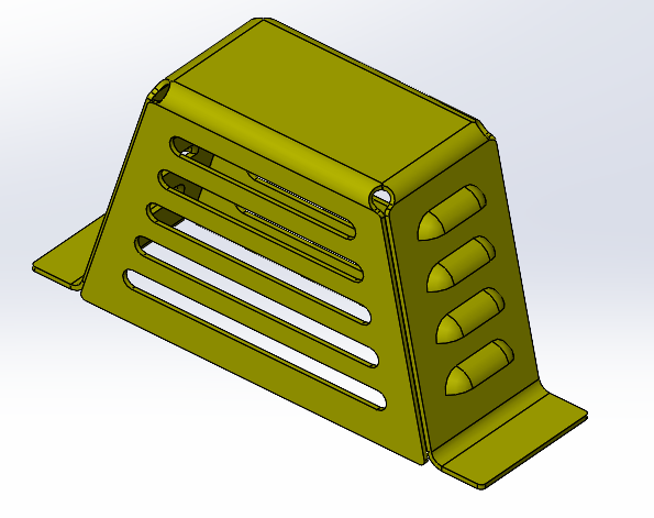 solidworks钣金件的设计与工艺优化