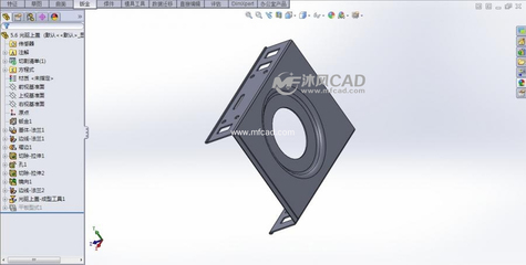 solidworks钣金件基本模型