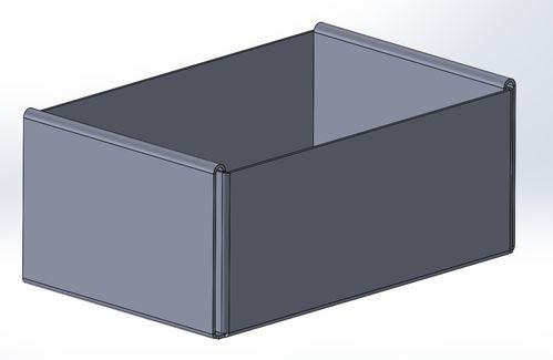 使用正版solidworks钣金设计进行纸板包装开发