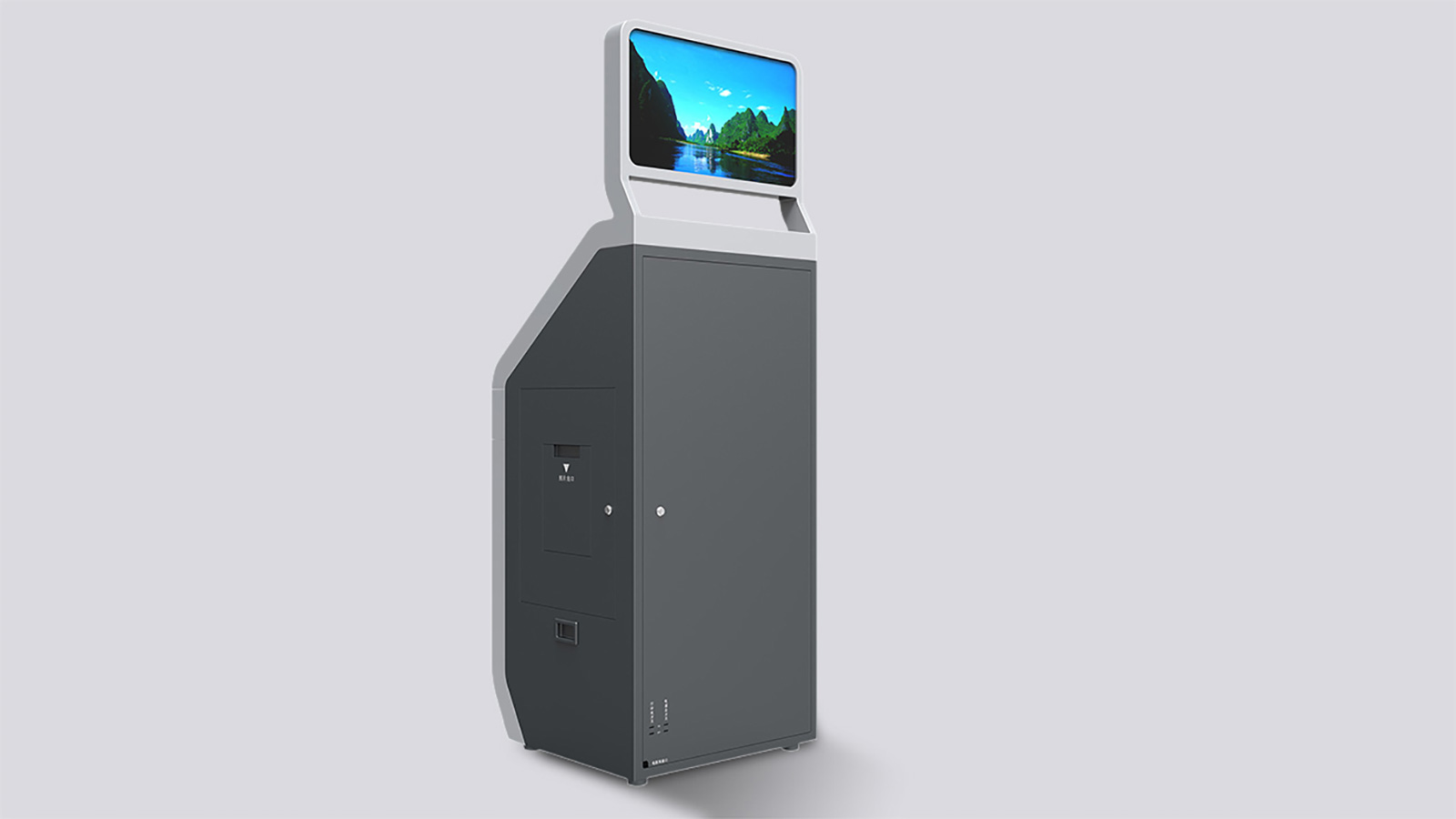 自助终端设计中的钣金设计工艺-白狐工业设计-原创作品|51design